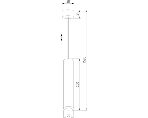 Подвесной светильник Base 50247 LED Elektrostandard