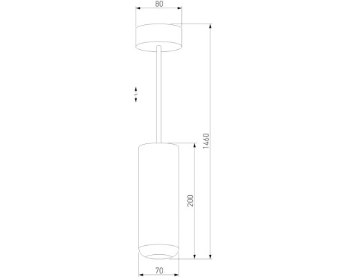 Подвесной светильник Onde 50250 LED Elektrostandard