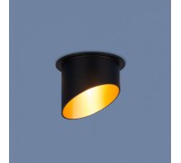 Точечный светильник 7011, 7005 7005 MR16 BK/GD черный/золото Elektrostandard