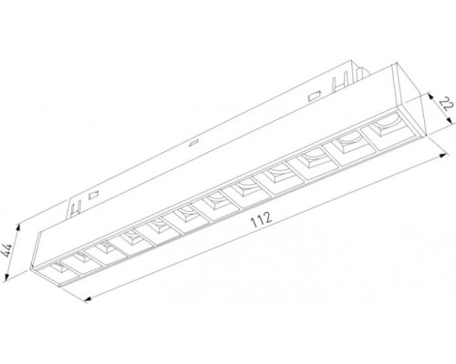 Трековый светильник Slim Magnetic 85004/01 Elektrostandard