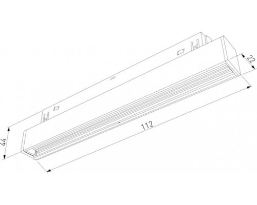 Трековый светильник Slim Magnetic 85007/01 Elektrostandard