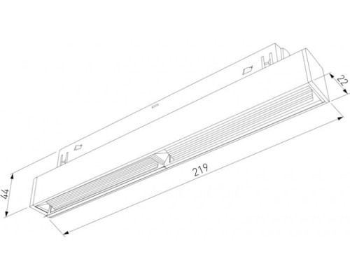 Трековый светильник Slim Magnetic 85008/01 Elektrostandard