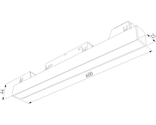 Трековый светильник Slim Magnetic 85034/01 Elektrostandard