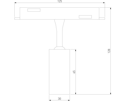Трековый светильник Slim Magnetic 85071/01 Elektrostandard