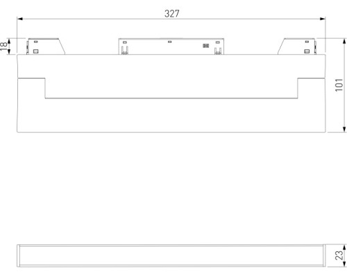 Трековый светильник Slim Magnetic 85083/01 Elektrostandard