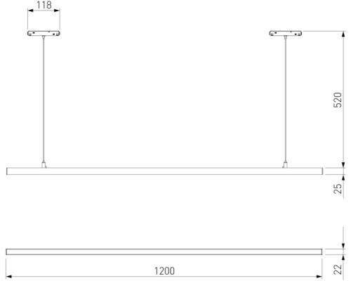 Трековый светильник Slim Magnetic 85106/01 Elektrostandard