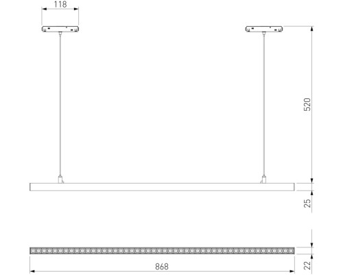Трековый светильник Slim Magnetic 85107/01 Elektrostandard