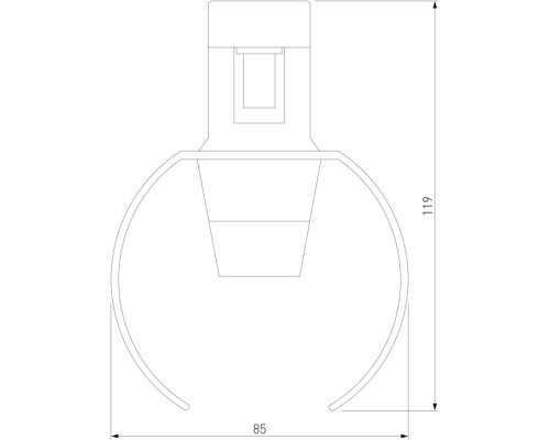Трековый светильник Esthetic Magnetic 85119/01 Elektrostandard