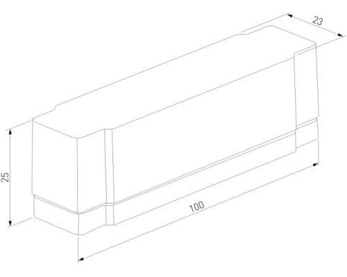 Короб для сетевого шнура Flat Magnetic 85131/00 Elektrostandard