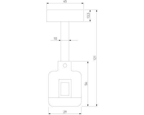 Стойка Esthetic Magnetic 85145/00 Elektrostandard