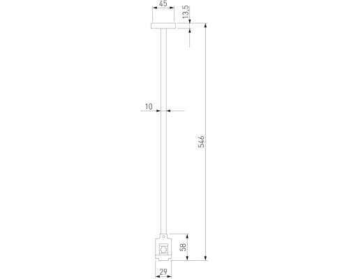 Стойка Esthetic Magnetic 85147/00 Elektrostandard