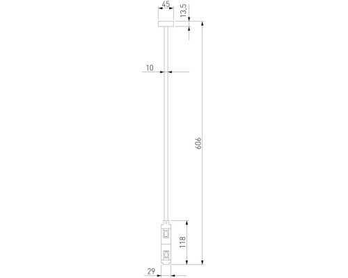 Стойка Esthetic Magnetic 85150/00 Elektrostandard