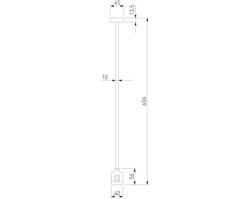 Стойка Esthetic Magnetic 85153/00 Elektrostandard