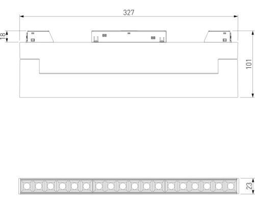 Трековый светильник Slim Magnetic 85196/01 Elektrostandard