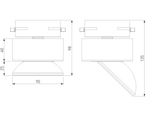 Трековый светильник Smooth 85515/01 Elektrostandard