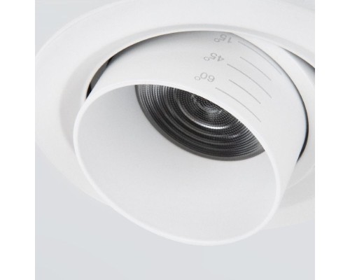 Точечный светильник 9920 LED 15W 4200K белый Elektrostandard