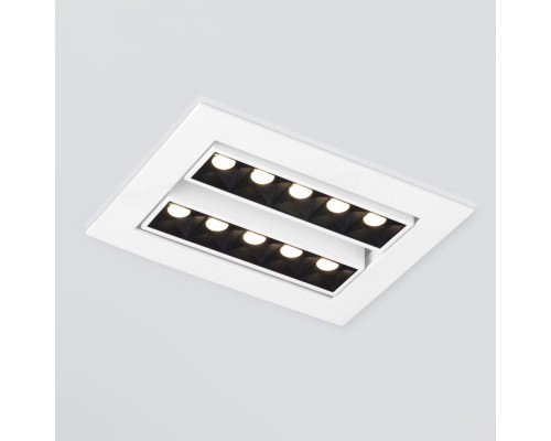 Точечный светильник 9923 LED 20W 4200K белый/черный Elektrostandard