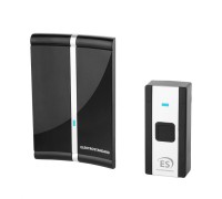 Кнопка звонка DBQ20 DBQ20M WL черный Elektrostandard