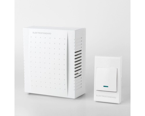 Звонок дверной DBQ26M WM белый Elektrostandard
