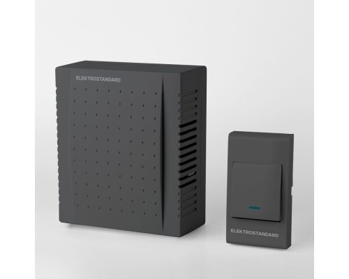Звонок дверной DBQ26M WM черный Elektrostandard