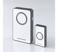 Звонок дверной DBQ27M WL Белый/Чёрный Elektrostandard
