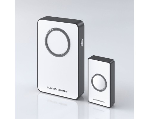 Звонок дверной DBQ27M WL Белый/Чёрный Elektrostandard