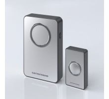 Звонок дверной DBQ27M WL Серебро/Чёрный Elektrostandard