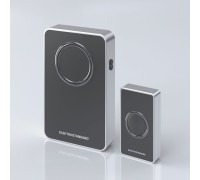 Звонок дверной DBQ27M WL Чёрный/Серебро Elektrostandard