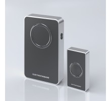 Звонок дверной DBQ27M WL Чёрный/Серебро Elektrostandard