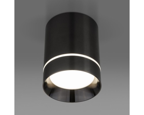 Точечный светильник Topper DLR021 9W 4200K Черный жемчуг Elektrostandard