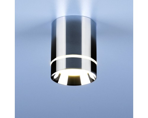 Точечный светильник Topper DLR021 9W 4200K хром Elektrostandard