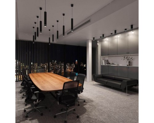 Точечный светильник Topper DLR021 9W 4200K черный матовый Elektrostandard