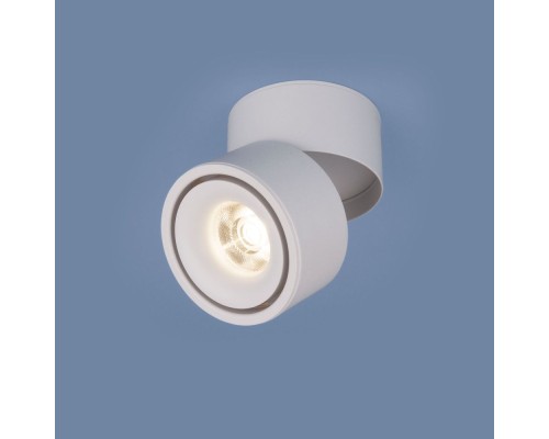 Точечный светильник Klips DLR031 15W 4200K 3100 белый матовый Elektrostandard