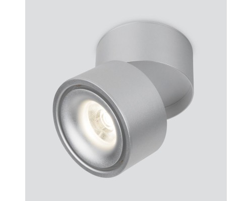 Точечный светильник Klips DLR031 15W 4200K 3100 серебро матовый Elektrostandard