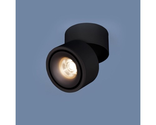 Точечный светильник Klips DLR031 15W 4200K 3100 черный матовый Elektrostandard