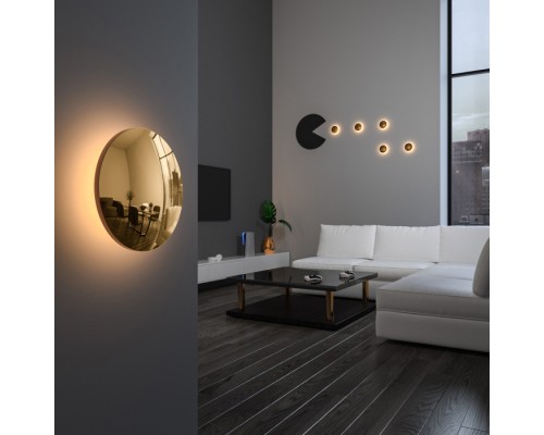 Настенный светильник Mini Disc MRL LED 1126 золото Elektrostandard