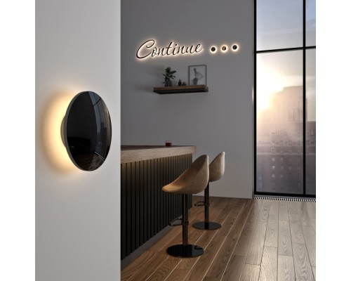 Настенный светильник Mini Disc MRL LED 1126 черный жемчуг Elektrostandard