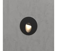 Встраиваемый светильник уличный MRL LED 1101 чёрный Elektrostandard