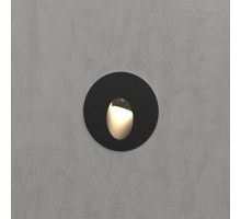 Встраиваемый светильник уличный MRL LED 1101 чёрный Elektrostandard