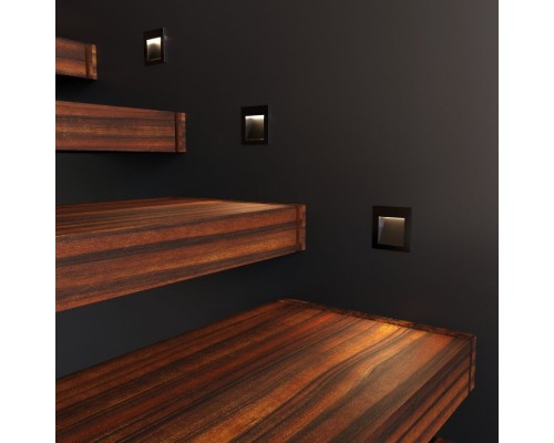 Встраиваемый светильник уличный MRL LED 1103 чёрный Elektrostandard