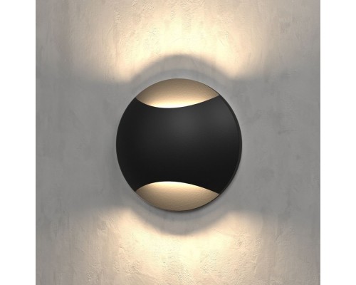 Встраиваемый светильник уличный MRL LED 1105 чёрный Elektrostandard