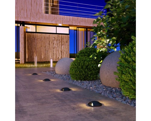 Встраиваемый светильник уличный MRL LED 1105 чёрный Elektrostandard