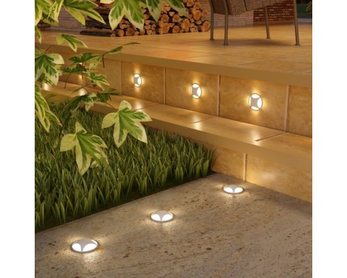 Встраиваемый светильник уличный MRL LED 1106 белый Elektrostandard