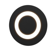 Встраиваемый светильник уличный MRL LED 1107 чёрный Elektrostandard