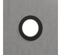 Встраиваемый светильник уличный MRL LED 1108 чёрный Elektrostandard