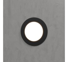 Встраиваемый светильник уличный MRL LED 1108 чёрный Elektrostandard