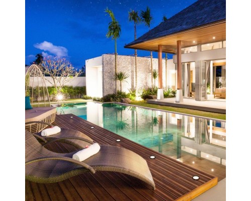 Встраиваемый светильник уличный MRL LED 1108 чёрный Elektrostandard