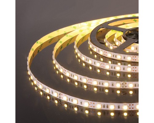 Светодиодная лента 12V 14,4W IP65 Лента светодиодная 12V 14,4W 60Led 5050 IP65 дневной белый, 5м Elektrostandard