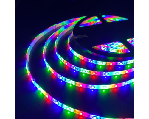 Светодиодная лента 12V 4,8W IP65 Лента светодиодная 12V 4,8W 60Led 2835 IP65 RGB, 5м Elektrostandard