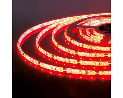 Светодиодная лента Лента светодиодная 12V 4,8W 60Led 2835 IP65 красный, 5м Elektrostandard